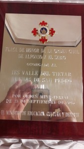 Placa de Honor Alfonso X El Sabio 17Jul17 (5) (Red)